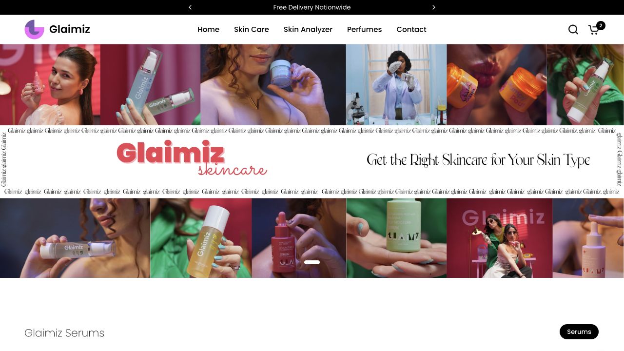 Glaimiz product screenshot